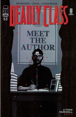 Deadly Class 53A published by Image with cover art by Wesley Craig