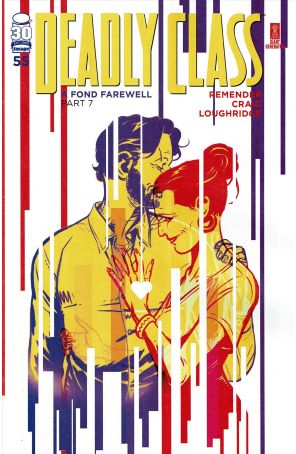 Deadly Class 55A published by Image with cover art by Wesley Craig