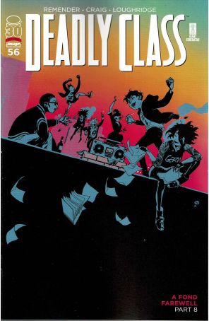 Deadly Class 56A published by Image with cover art by Wesley Craig