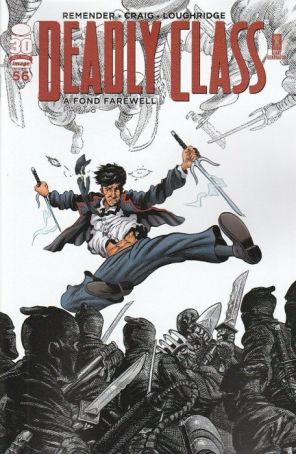 Deadly Class 56F published by Image with cover art by Troy Nixey