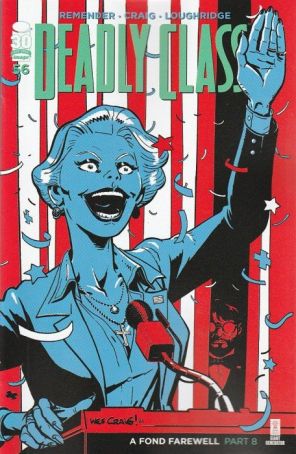 Deadly Class 56G published by Image with cover art by Wesley Craig