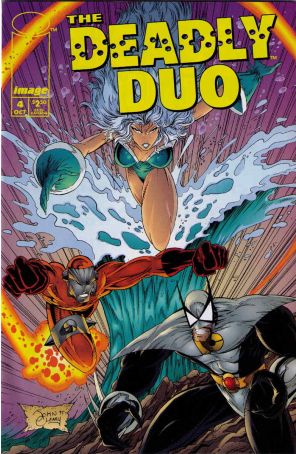 Deadly Duo (2nd Series) 4 published by Image with cover art by John Cleary