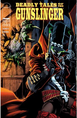 Deadly Tales of the Gunslinger 18A published by Image with cover art by Chris Campana