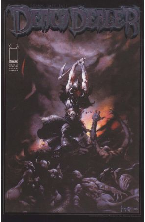 Death Dealer (Frank Frazetta's) 2 (2nd) published by Image with cover art by Frank Frazetta