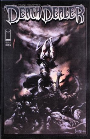 Death Dealer (Frank Frazetta's) 2A published by Image with cover art by Frank Frazetta