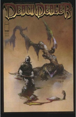 Death Dealer (Frank Frazetta's) 4A published by Image with cover art by Frank Frazetta