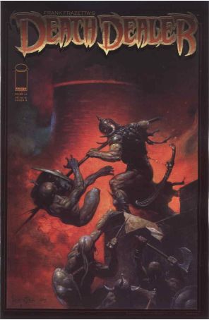 Death Dealer (Frank Frazetta's) 5A published by Image with cover art by Frank Frazetta