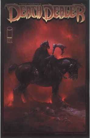 Death Dealer (Frank Frazetta's) 6B published by Image with cover art by Nat Jones