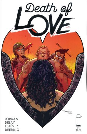 Death of Love 4 published by Image with cover art by Donal Delay