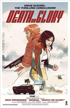 Death or Glory 11A published by Image with cover art by Bengal