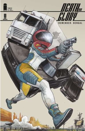 Death or Glory 3B published by Image with cover art by Farel Dalrymple