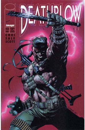 Deathblow 12 published by Image with cover art by Jim Lee