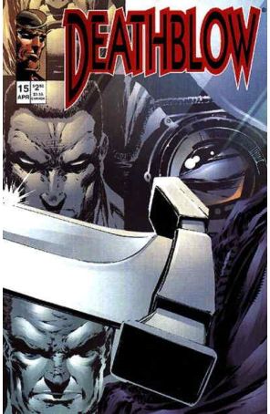Deathblow 15 published by Image with cover art by Trevor Scott