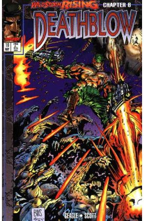 Deathblow 16 (with card) published by Image with cover art by Barry Windsor-Smith