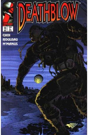 Deathblow 18 published by Image with cover art by Trevor Scott