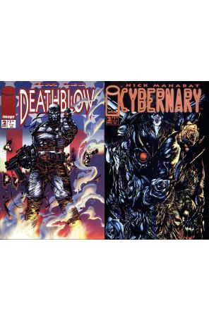 Deathblow 2 published by Image with cover art by Jim Lee