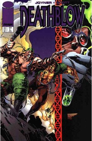 Deathblow 22 published by Image with cover art by Trevor Scott