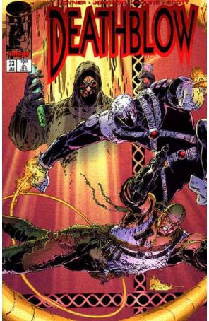 Deathblow 23 published by Image with cover art by Trevor Scott
