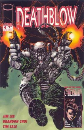 Deathblow 4 published by Image with cover art by Jim Lee
