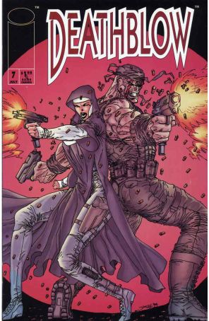 Deathblow 7 published by Image with cover art by Jim Lee