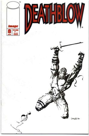 Deathblow 8 published by Image with cover art by Jim Lee