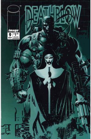 Deathblow 9 published by Image with cover art by Jim Lee