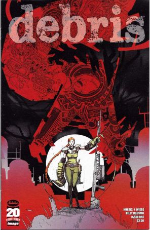 Debris 1 published by Image with cover art by Riley Rossmo