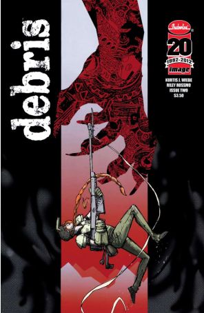 Debris 2 published by Image with cover art by Riley Rossmo