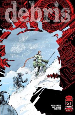 Debris 4 published by Image with cover art by Riley Rossmo