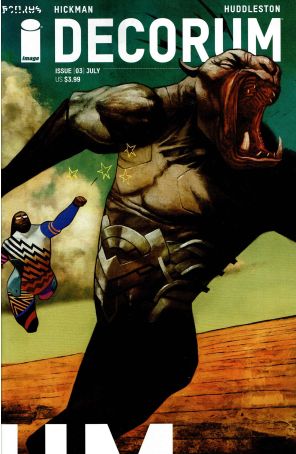 Decorum 3A published by Image with cover art by Mike Huddleston