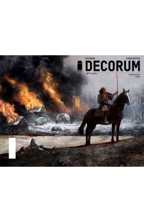 Decorum 3B published by Image with cover art by Mike Huddleston