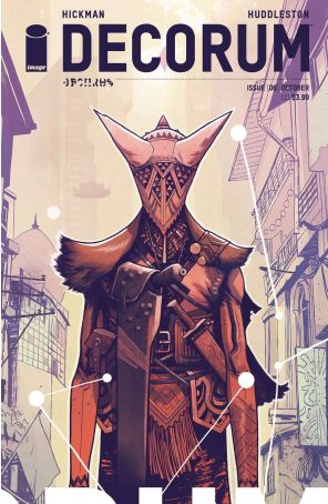 Decorum 6B published by Image with cover art by Mike Huddleston