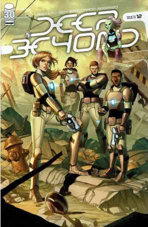 Deep Beyond 12A published by Image with cover art by Andrea Broccardo