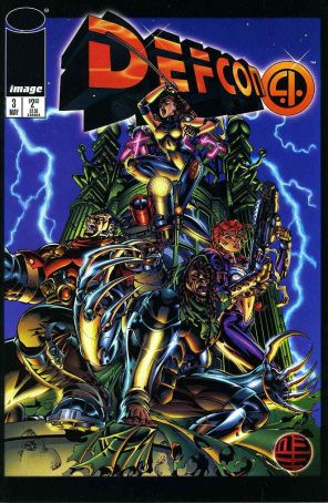 DefCon 4 3 published by Image with cover art by Matt Broome
