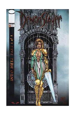 Demonslayer (Vol. 2) 1 published by Image with cover art by Marat Mychaels