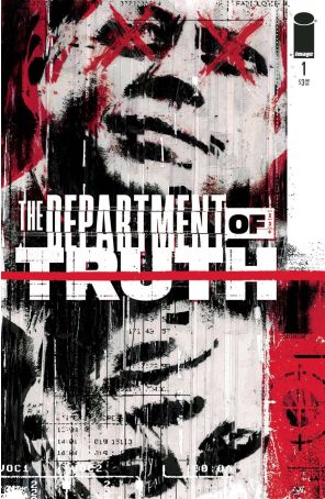 Department of Truth 1A published by Image with cover art by Martin Simmonds