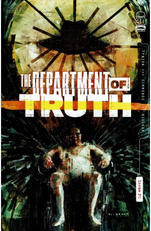 Department of Truth 20A published by Image with cover art by Martin Simmonds