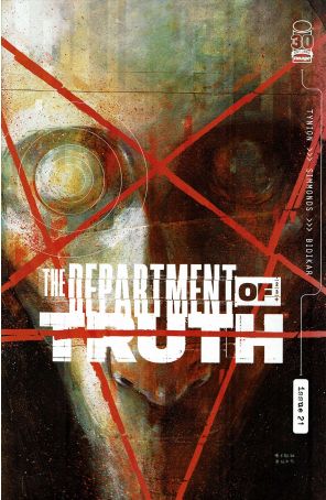 Department of Truth 21A published by Image with cover art by Martin Simmonds