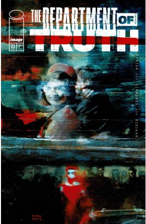 Department of Truth 23A published by Image with cover art by Martin Simmonds
