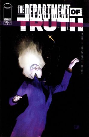 Department of Truth 38A published by Image with cover art by Martin Simmonds