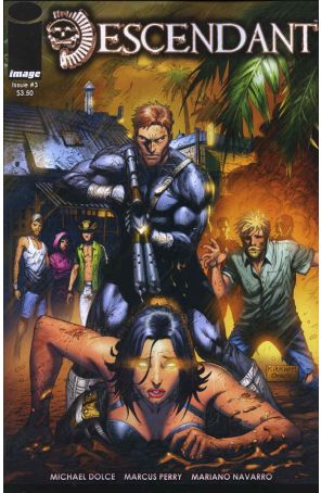 Descendant 3 published by Image with cover art by Tyler Kirkham