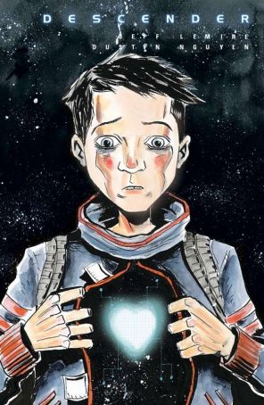 Descender 1A published by Image with cover art by Jeff Lemire
