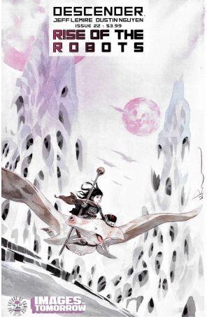 Descender 22C published by Image with cover art by Dustin Nguyen
