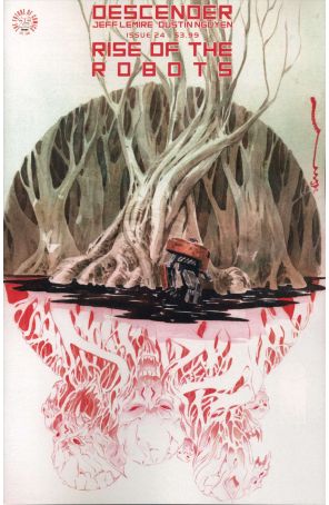 Descender 24A published by Image with cover art by Dustin Nguyen