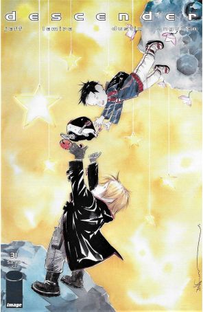 Descender 31B published by Image with cover art by Dustin Nguyen