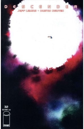 Descender 32A published by Image with cover art by Dustin Nguyen