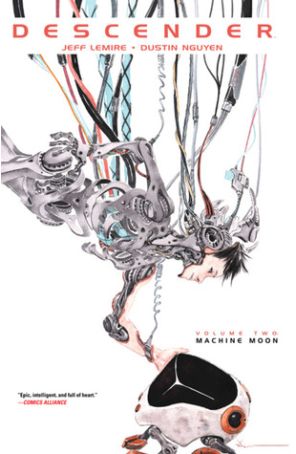 Descender TPB 2 published by Image with cover art by Dustin Nguyen
