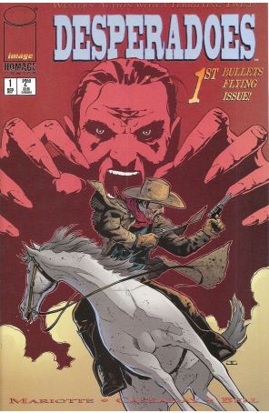 Desperadoes 1 (2nd) published by Image with cover art by John Cassaday