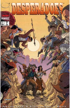 Desperadoes 3 published by Image with cover art by John Cassaday