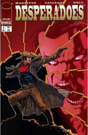 Desperadoes 4 published by Image with cover art by John Cassaday